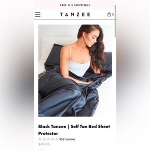 Tanzee Self Tan Protecter Sheets